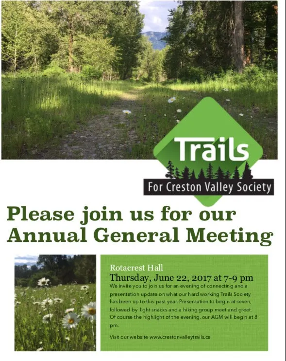 2017 Creston Valley Trails AGM