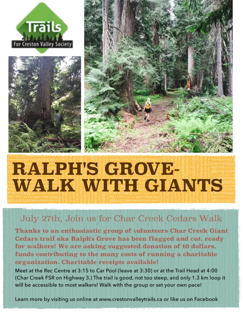 Ralph's Grove Cedar Walk